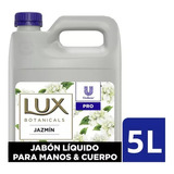 Jabon Liquido Para Manos Y Cuerpo Lux 5 Lt Fragancia Jazmin