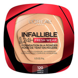 Base En Polvo L´oréal Paris Compacto Infallible Fresh Wear 9g Tono Vanilla