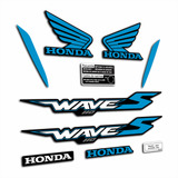 Calcos Honda Wave 110s Año 2021 Colores Personalizados