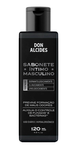 Sabonete Íntimo Masculino Previne Maus Odores Don Alcides