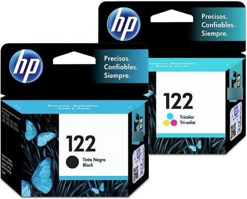 Cartuchos Originales Hp 122 Negro + Color 2050 3000 3050