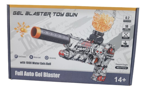 Pistola Automatica Hidrogel Toy Gun Gel Blaster