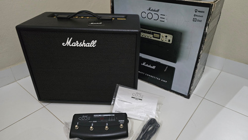 Amplificador De Guitarra Marshall Code50. Perfeita 