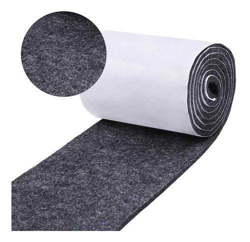 Cinta Protectora Fieltro Adhesiva 9cm X 5mts Alfombrarivafer