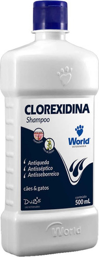 Shampoo Dugs Clorexidina Caes Gatos Dermatológico 500ml