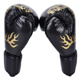 Fwefww 1 Par De Guantes De Boxeo De Piel Sintética Sanda.