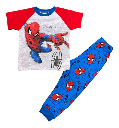 Pijama Bebé Manga Corta Marvel Spiderman