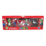 Sets Mario Bros 6 Figuras En Caja Set 3