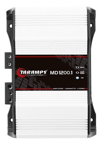 Taramps Modulo Md1200 4 Ohms Potencia 1200 Rms Md 1200.1 Amplificador 1200w 4ohms Som Automotivo