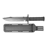 Cuchillo Tactico Monte Militar Negro Lion Tools 