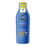 Loción Solar Hidratante Nivea  Spf 50+ 200ml