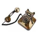 Teléfono Wx-3011# De Bronce Antiguo Teléfono Fijo Vintage