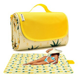 Tapete De Picnic Acampar Playa Manta Impermeable 145x180cm