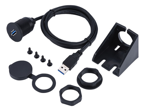 Cable De Montaje Usb 3.0, Extensión Usb Empotrada, Salpicade