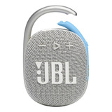 Jbl Clip 4 Eco - Altavoz Con Gancho Impermeable Blanco