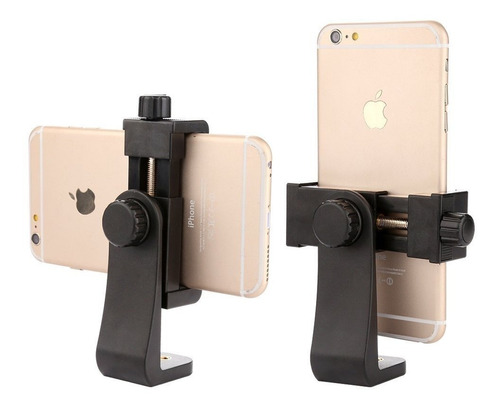 Soporte Celular Adaptador Smartphone A Tripode Rosca 1/4 Gira 90 Grados Ideal Instagram Selfie Sp-13