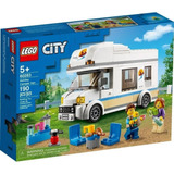 Lego City Autocaravana De Vacaciones 60283 Cantidad De Piezas 190