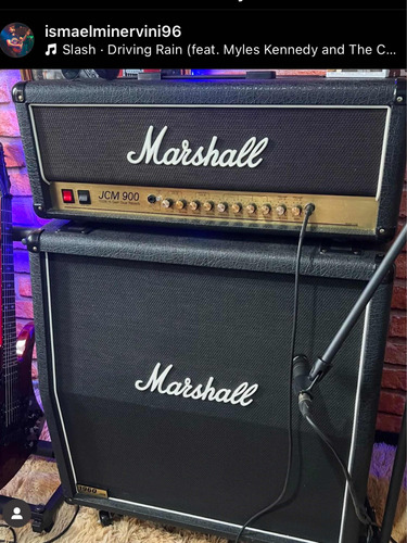 Amplificador Marshall Jcm900 Cabeçote + Caixa 4x12 1960a