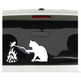 Sticker Para Coche Gatos Love Fogata