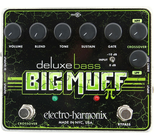 Pedal Electro Harmonix Deluxe Bass Big Muff Pi Cor Única