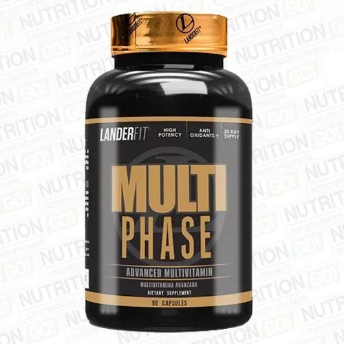 Multiphase 90 Cap Landerfit Multivitaminico Anti Oxidantes