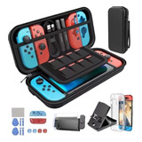 Kit De Protección Para Nintendo Switch, 16 Piezas