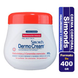 Simond's Dermo Cream Corporal Restauración Intensa Pote 400g