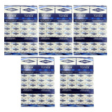 500 Lâminas De Barbear Gillette Platinum - Com 5 Cartelas