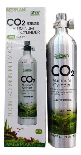 Ista Mini Cilindro Aluminio 0,5l Co2 Rec I-592 - Un