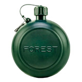Cantimplora 1,5 Lts Forest Militar Camping Con Mosqueton 