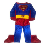 Disfraz Superman Niño Superhéroes Con Accesorios