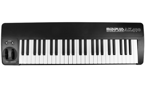 Teclado Midi Controlador Midiplus Ak490  Usb De 49 Teclas