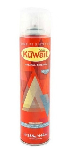 Pintura Aerosol Kuwait Brillante Superficies 440 Cc