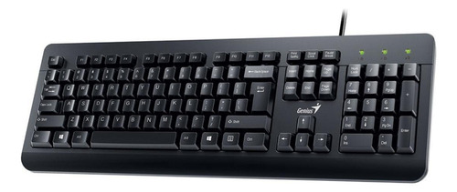 Combo Teclado + Mouse Alambrico Genius Km-160 Negro