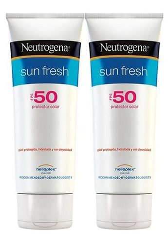 Protector Solar Neutrogena 50x2 - mL a $402