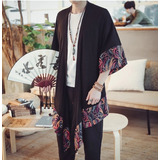 Camisa Kimono Paisley Estampa Persa Masculino Unissex