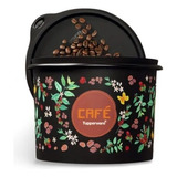 Tupperware Caixa 1,7l Café 700g Floral Pote Mantimentos 