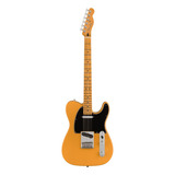 Fender Player Plus Telecaster Butterscotch Blonde Arce Color Naranja Claro Orientación De La Mano Diestro