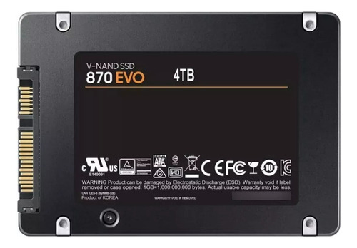 Ssd 870 Evo State Driver 4tb Sataiii Ssd