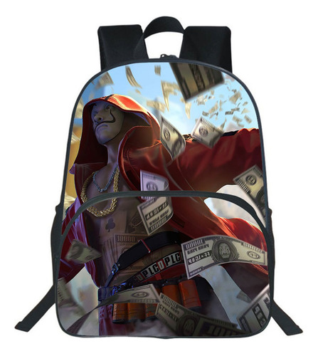 Game Free Fire Mochila Niño Niña Bolsa Hombre Moda Alta Capa