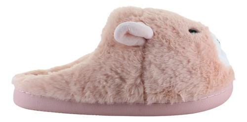Via Urbana Pantufla Afelpada Frio Invierno Cuyo Mujer 91844