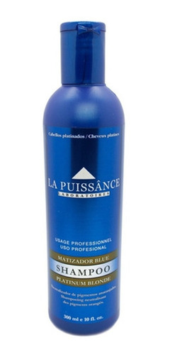 Shampoo Matizador Azul La Puissance Rubios Platinados 300ml