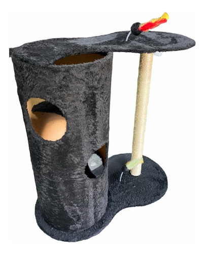 Arranhador Gato Brinquedo Bolinha Tubo Tunel Magestic