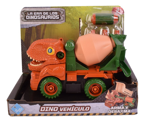 Camión Desarmable Dino Vehículo A Fricción El Duende Azul