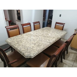 Comedor De Granito Con 8 Sillas