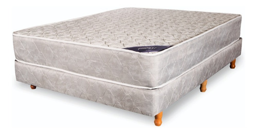 Sommier Colchon 2 Dos Plazas Espuma 190 X 130 Somier