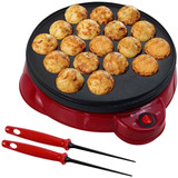 Maquina Para Hacer Takoyaki Cake Pop Ebelskiver Electrica 