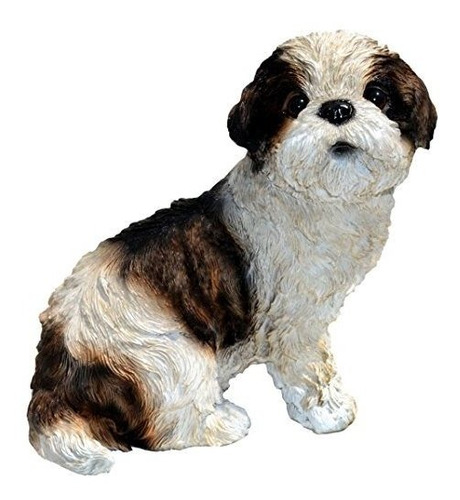 Figura Cachorro Shih Tzu Para Exterior