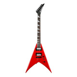 Guitarra Elétrica Jackson Js Series King V Js32t De  Choupo Ferrari Red Brilhante Com Diapasão De Amaranto