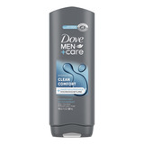 Dove Men+care Clean Comfort Hydrating Gentle Face And Body W